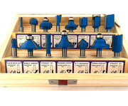 15pcs Router Bit Set 1/4" Shank