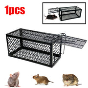 Humane Mouse Trap Rat Trap Cage Live Animal Catch Release Pest Control Black