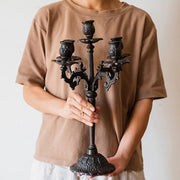 Candle Holder Cast Iron Candlestick Holders