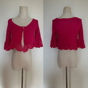Knit Bolero Shrug Cardigan Sweater Jacket