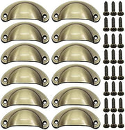 12pcs Cabinet Drawer Handles Door Pulls