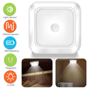 Night Light Motion Sensor Closet Lamp