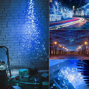 20M 200 LED Outdoor Solar String Lights Waterproof Copper Wire Fairy Lights