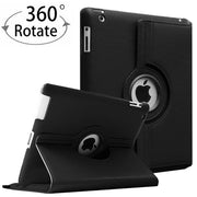 Black 360° Rotating Stand Case for iPad 9.7" & iPad Air 1 / Air 2