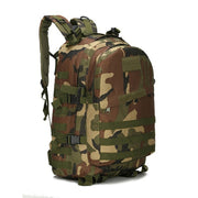 40L Tactical Camping Backpack Waterproof Military Molle Hiking Bag Camouflage