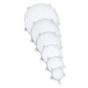 Silicone Stretch Lids Set Reusable Vacuum Food Cover Caps
