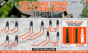 Garage Hooks Tool Storage Workshop Organiser