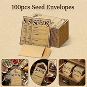 Seed Saving Envelopes Seed Storage Packets Kraft Paper Garden Seed Organiser