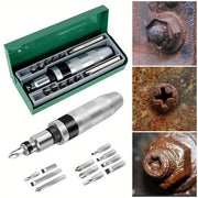 13pcs Manual Impact Screwdriver Set Heavy Duty Rusted Screw Extractor Tool
