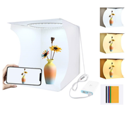 30cm Portable Ring Light Photo Studio Box LED Shooting Tent Kit