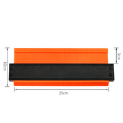 Contour Gauge Carpentry Tool Precise Measure Shape Corners Profile