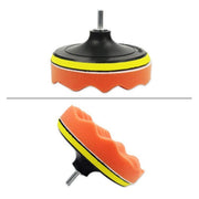 Car Polisher Buffer Cleaning Kit Polishing Waxing Buffing Sponge Pads