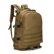40L Tactical Camping Backpack Waterproof Military Molle Outdoor Hiking Bag Khaki