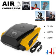 Electric Air Compressor Air Pump Tire Inflator