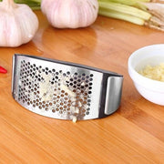 Stainless Steel Rocking Garlic Press Crusher Arc Ergonomic Mincer Ginger Masher