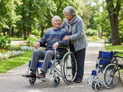 Folding Self Propelled Wheelchair
