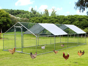 Metal Outdoor Chicken Coop 3x8M - Paktec.nz