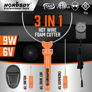 HORUSDY 3in1 Hot Wire Foam Cutter Knife Engraving Tool Styrofoam Polystyrene NZ Plug