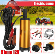 12V 51mm electric water pump with alligator clips for agricultural use
