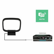 AM FM Loop Antenna for Stereo Audio Receiver System