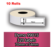'Dymo Compatible Printing White Label 70x54mm