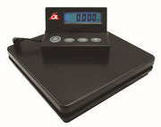 Digital precision electronic scale with LCD display for accurate weighing.