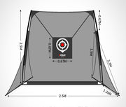 PGM Golf Hitting Cage Training Aids 2.5M