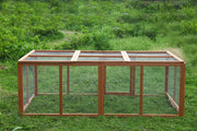 Wooden Chicken Coop Run