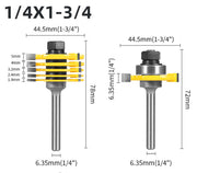 Tongue & Groove Router Bit Set