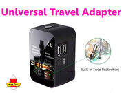International Travel Adapter (5V 2.1A) - Paktec.nz