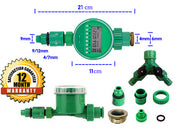 Auto Programmable LCD Water Irrigation Timer+Tap
