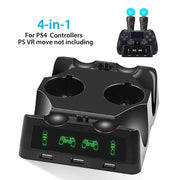 Charger Dock For PS4 PS VR Controller Charging Dock