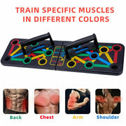 Push Up Board Fitness Workout Train Gym Exercise