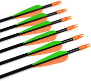 Kids Fiberglass Arrows 12pcs