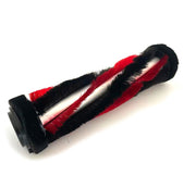 Red and black spiral bristle cleaning brush for narrow spaces