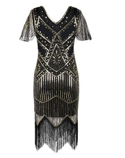 Flapper Dress Gatsby Ball Evening Dress Womens Clothing Size 16