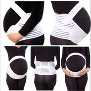 Size M Deluxe Elastic Maternity Back Support Belts