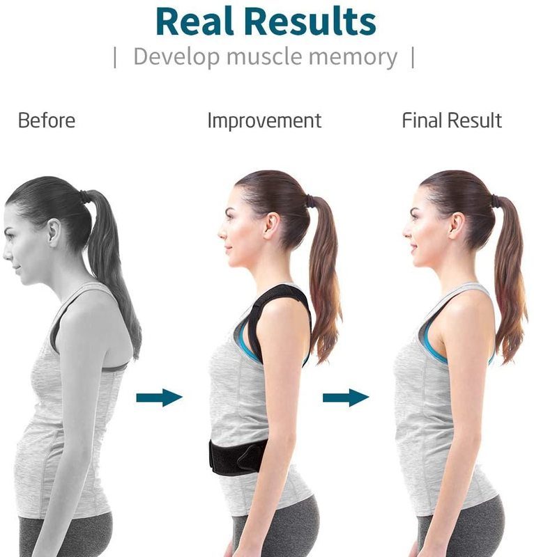 Back Support For Project Back Brace Posture Corrector Lumbar Back Support XL – Paktec.nz