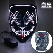 Party Costume Mask Glow LED Halloween Masks