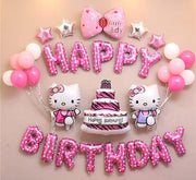 Balloon Garland Birthday Wedding Hello Kitty Party Decorations