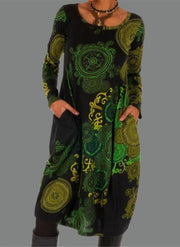 Shirt Midi Dress Boho Summer Dresses Womens Clothing Size 26