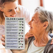 Portable Elder Care Checklist Chore Memo Board