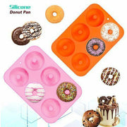 2pcs Silicone Donut Moulds Muffin Cups Molds