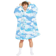 Blanket Hoodie Sweatshirt Ultra Plush Fleece Oversized Unisex