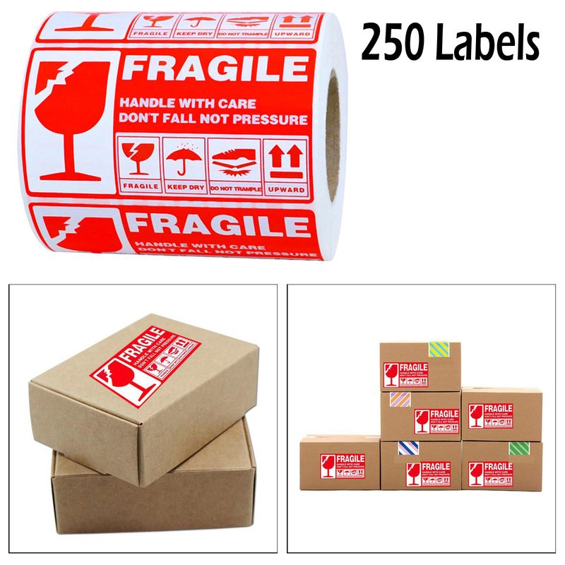 Fragile Sticker Fragile Stickers – Paktec.nz