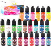 24pcs UV & Epoxy Resin Pigment Dye Colorant