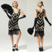 Flapper Dress Gatsby Ball Evening Dress Womens Clothing Size 12