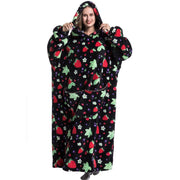 Blanket Hoodie Sweatshirt Ultra Plush Fleece Oversized Unisex