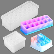 2pcs Resin Moulds Silicone Organiser Box Resin Molds