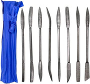 Riffler Wood Rasp File Set Carving Woodworking Polishing